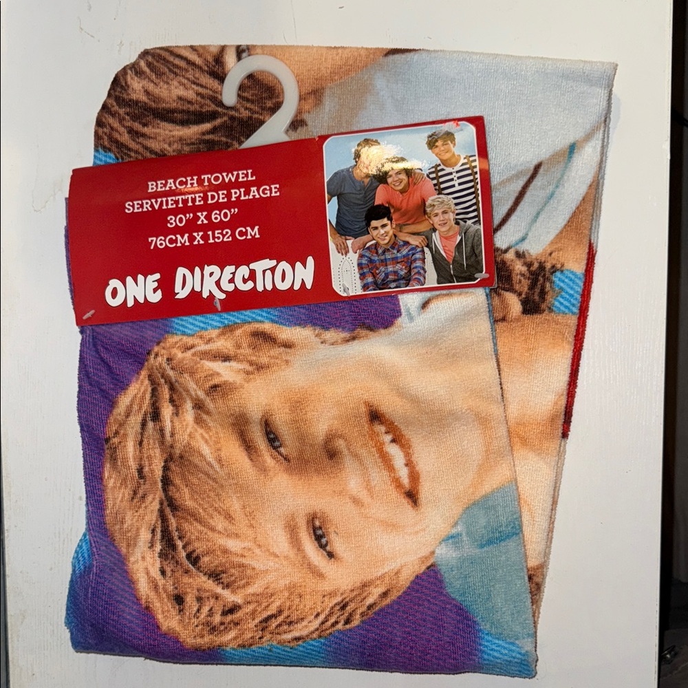 1D Vibrant Fan Beach Towel Brand New Harry Styles One Direction